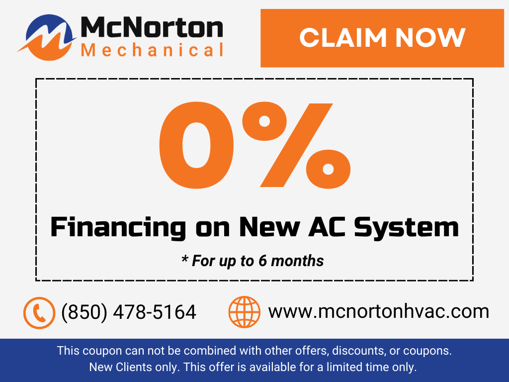 0% Financing on New AC System